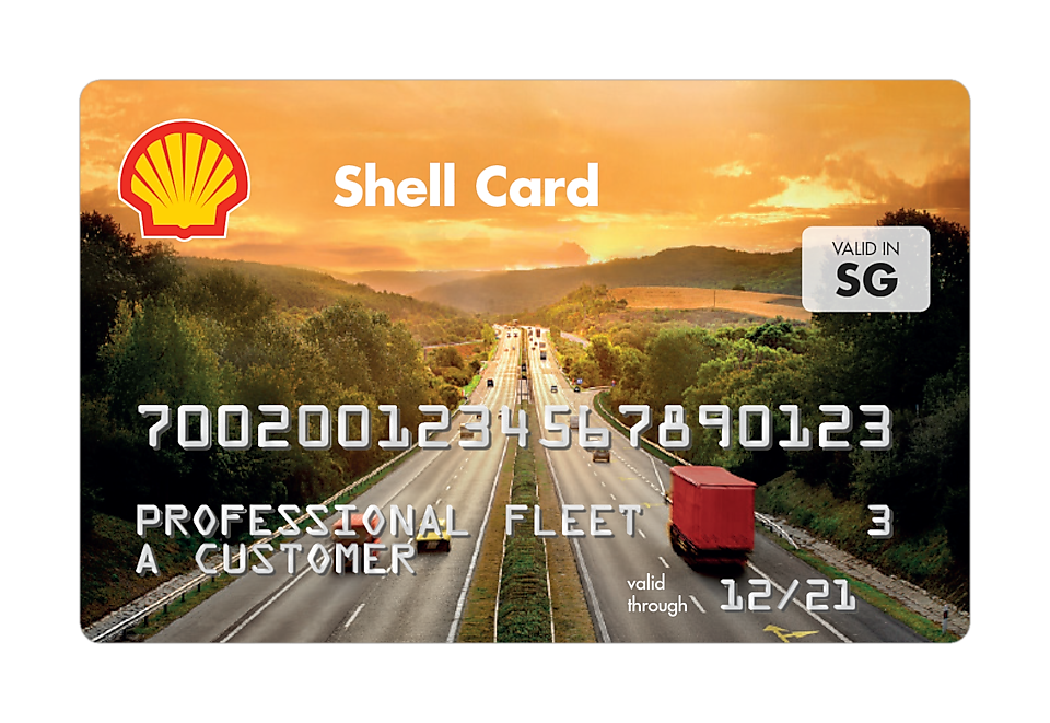 shell card M