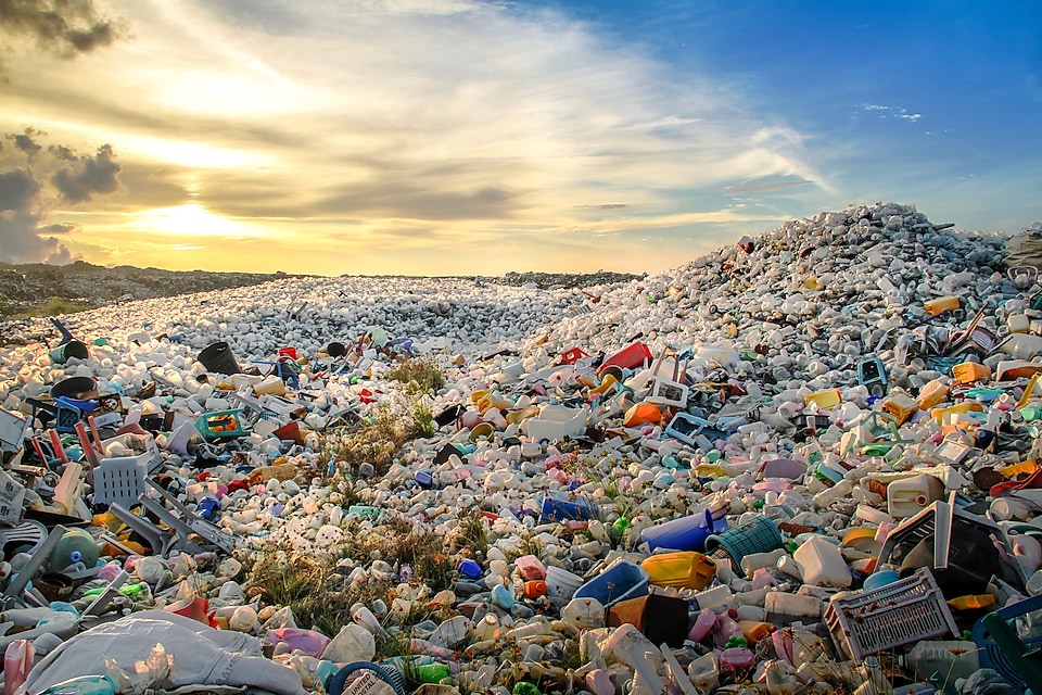 Sea of Plastic Waste
