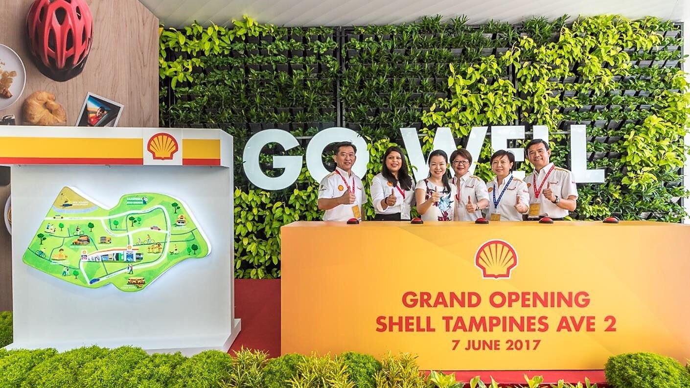 Shell Singapore Debuts “Shell Station Of The Future” With New Tampines ...